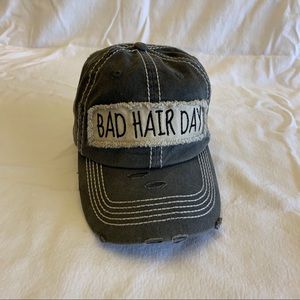 Bad Hair Day Distressed Cap